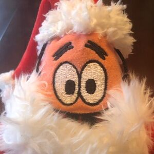 TY BEANIE BABIES SPONGEBOB PATRICK CLAUS